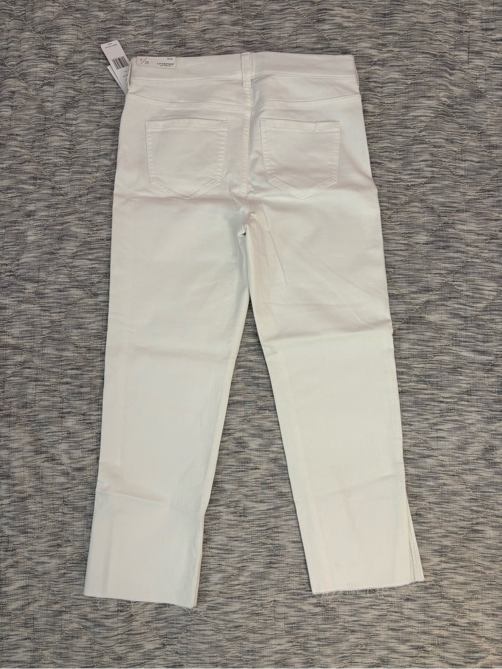 Liverpool The Glider Cropped Pull-On Jeans Sz 6/28 Petite NWT - - Picture 8 of 11